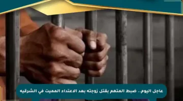 عاجل اليوم.. ضبط المتهم بقتل زوجته بعد الاعتداء المميت في الشرقية